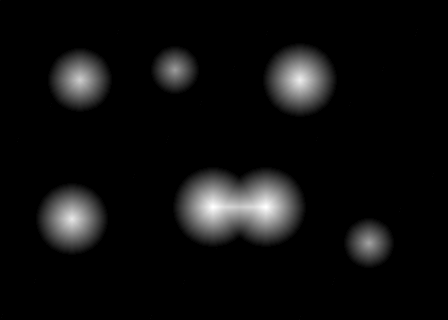 Interior distance: Distance in pixels to the mask boundary.